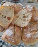 Pan de chapata sin amasar, muy fácil y riquísima