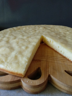 Una foto de Fainá de queso