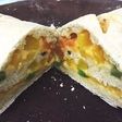 Stromboli de morrones y cheddar