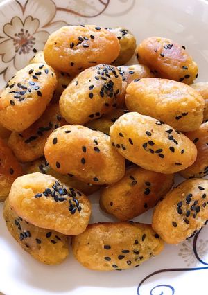 Hình của món Khoai lang kén.