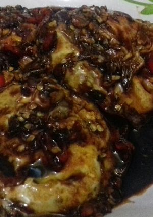 Foto resep Telur ceplok tumis kecap