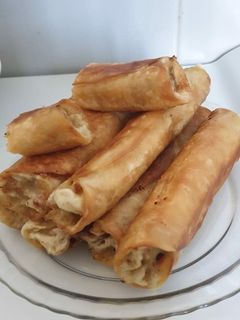 Una foto de Fajitas de pollo enrolladas