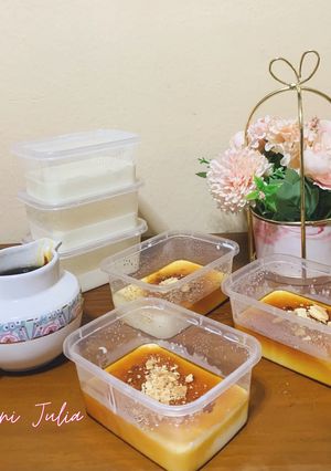 Foto resep Puding Karamel a’la GYU KAKU 5 Bahan Saja