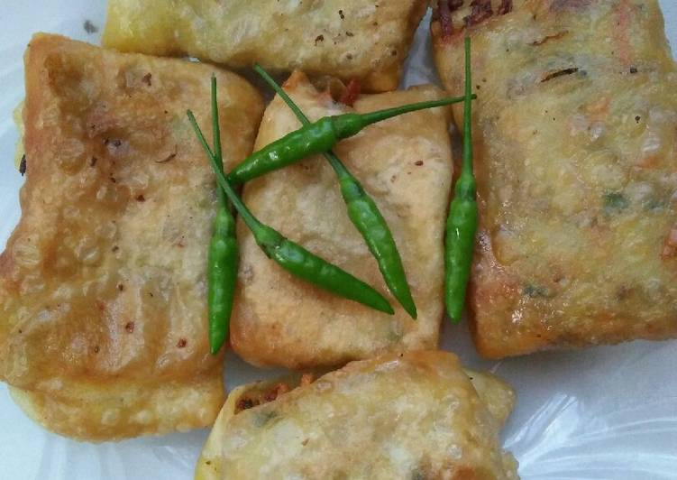 Langkah Mudah untuk Menyiapkan Martabak sayur Anti Gagal