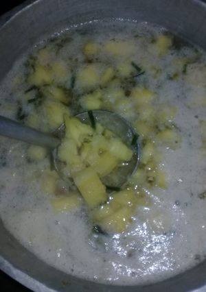 Foto resep Kuah tim singkong