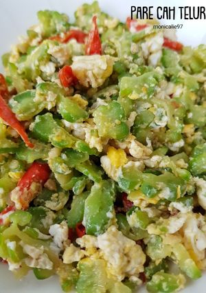 Foto resep Pare Cah Telur