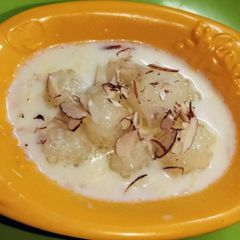 A picture of Sabudana Dessert.