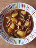 Rejos de potón con patatas