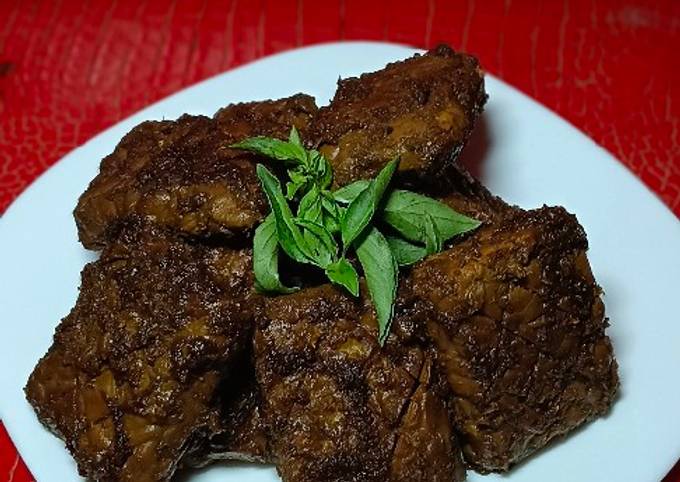 Cara bikin Tempe bacem Cara bikin Tempe bacem