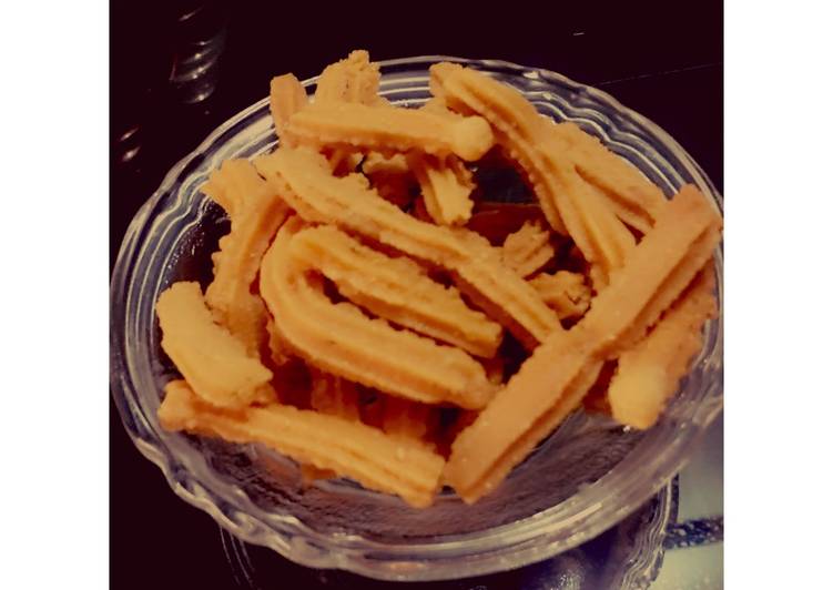 Gud ke Sev (Jaggery Sev)