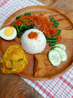 Foto resep Sego Kluban / Nasi Urap