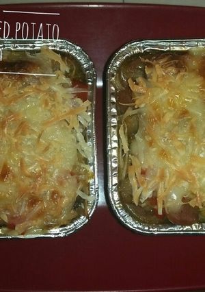 Foto resep Baked Mashed Potato with Mix Mushroom