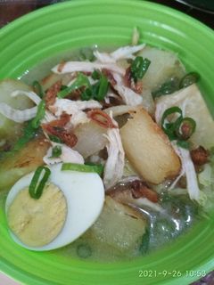 Foto resep Sup Ubi