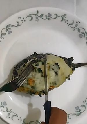 A picture of Baked Eggplant.