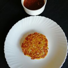 Spicy Cabbage chilla A picture of Spicy Cabbage chilla.