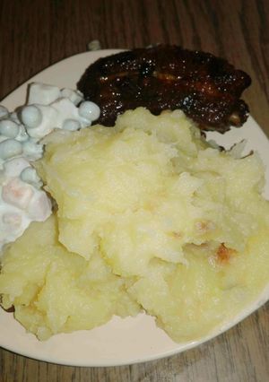 Hagymás krumpli recept fotója