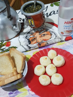 Una foto de Pancitos de queso para el mate sin harina