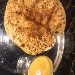 Sukhi methi ka paratha. A picture of Sukhi methi ka paratha..