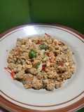 Tumis Leunca dan Oncom