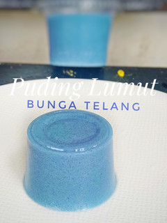 Foto resep Puding Lumut Bunga Telang