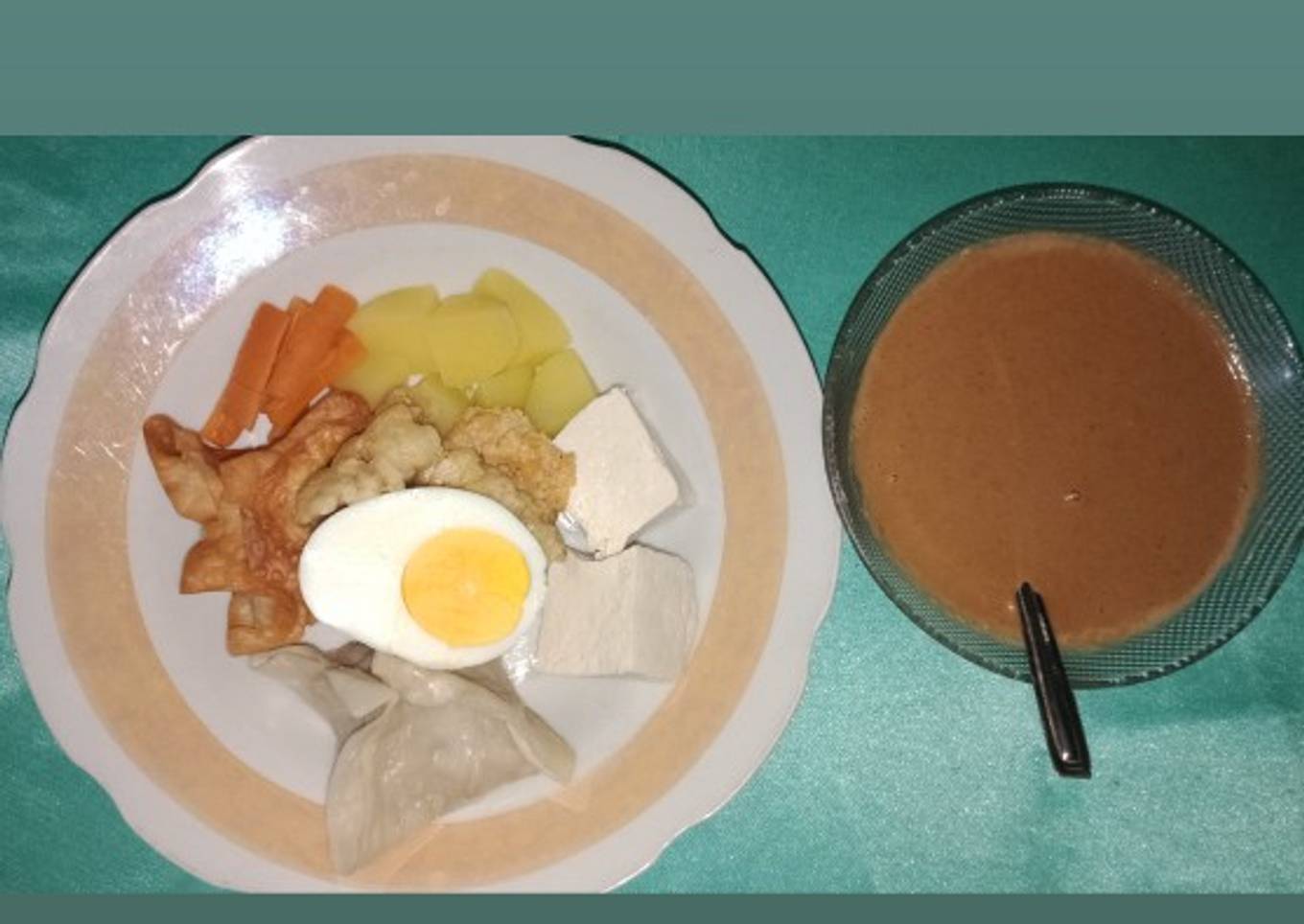 Siomay Batagor Saus Kacang