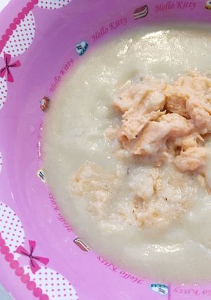 Foto resep MPASI Zoe (7+) : Bubur Salmon