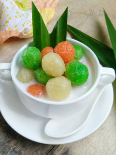 Foto resep Bola² Singkong Keju Kuah Santan #pr_adakejunya