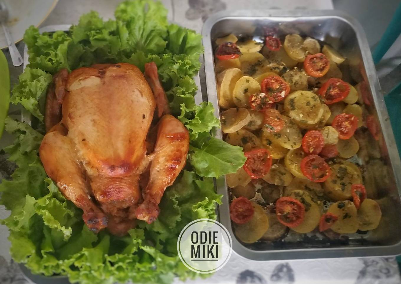 Roasted Chicken Honey & Lemon