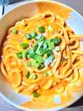Udon Miso Peanut Noodles Vegan