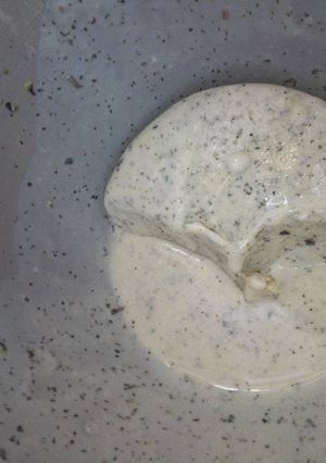 A picture of Mint icecream🖤.