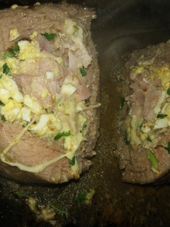 Una foto de Colita rellena de panceta