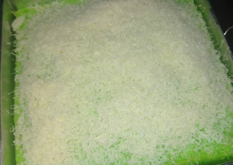 Rahasia Memasak Brownis pandan kukus yang Enak