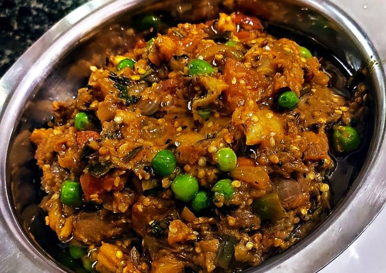 Baingan/eggplant bharta