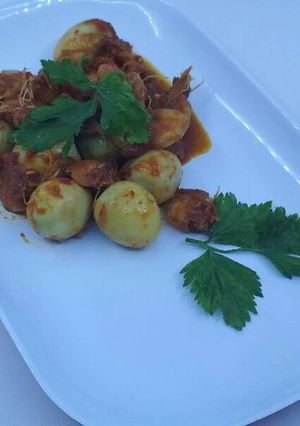 Foto resep Sambalado udang telur puyuh
