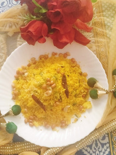 A picture of Lemon Rice.