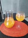 Ponche con vino blanco...🍹🍹