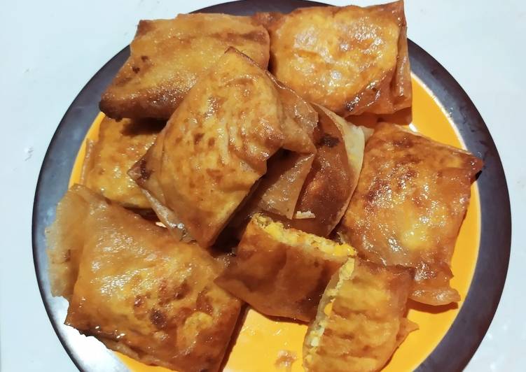 Martabak isi jagung wortel