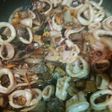 Calamares con setas