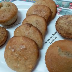 A picture of Banana Drop Cookies.