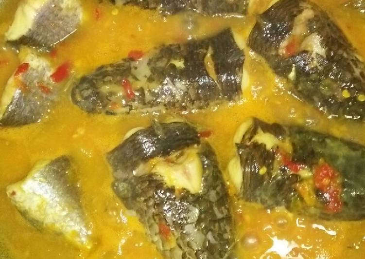 6.Tempoyak kepala ikan gabus