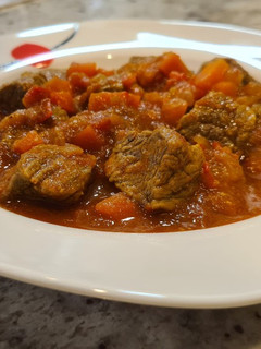 Una foto de Carne de ternera al curry