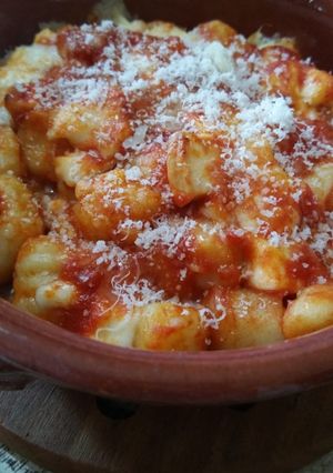 Foto di Gnocchi di patate al tegamino