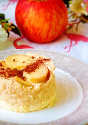 A picture of Apple Oatmeal Pudding.