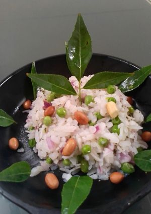 A picture of White poha.