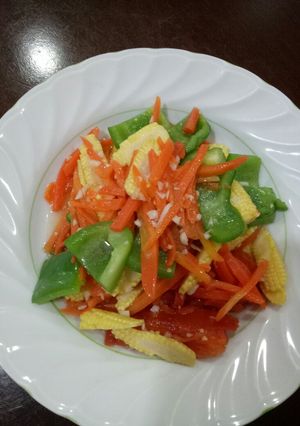 Foto resep Cah sayur pelangi