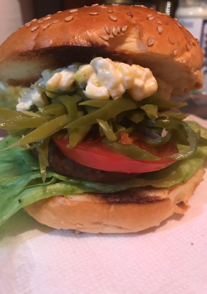 Una foto de Hamburguesa