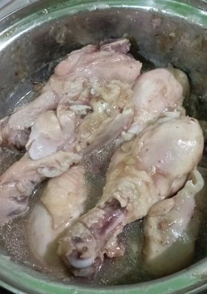 Foto resep Ayam kukus jahe