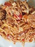 Pollo desmechado