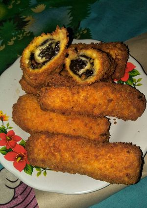 Foto resep Roti goreng isi coklat