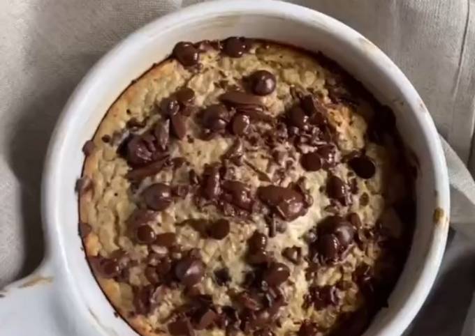 Easiest Way to Make Quick Cookie dough baked oats